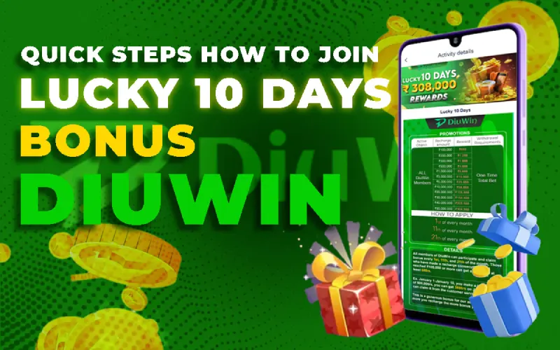 diuwin lucky 10 days bonus