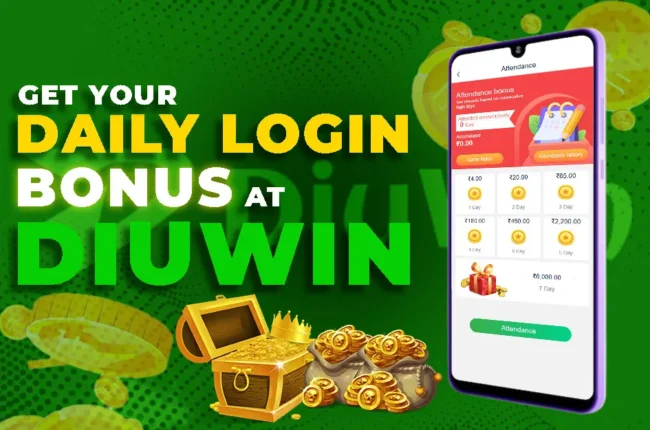 diuwin daily login bonus