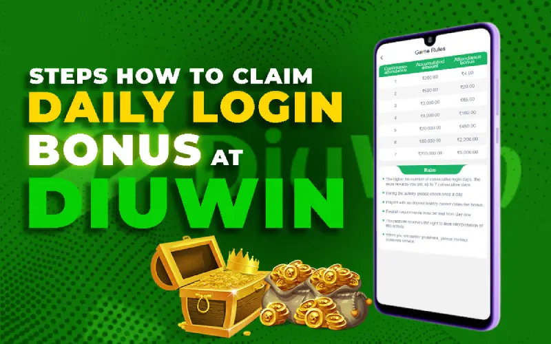 diuwin daily login bonus